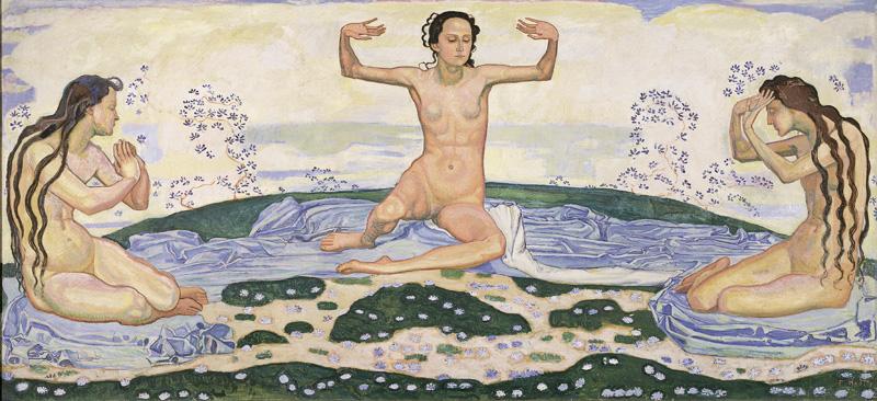 Ferdinand Hodler Le Jour III oil painting picture